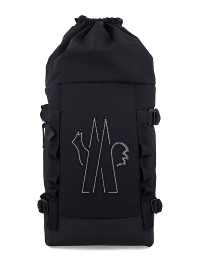 Moncler Grenoble  Grenoble Technical Water-repellent Backpack In Black