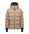 Moncler Grenoble Montgetech Hooded Down Ski Jacket In Nude