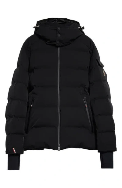 Moncler Grenoble Montgetech Water Repellent Down Jacket In Black