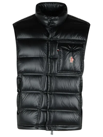 Moncler Grenoble 'nantu' Black Polyamide Vest Men