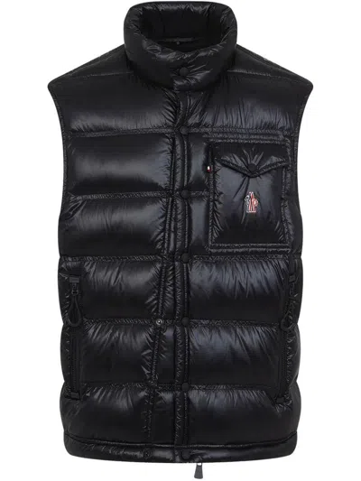 Moncler Grenoble Nantu Down Vest Clothing In Black