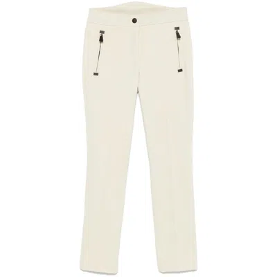 Moncler Grenoble Neutrals Skiwear - Ski Bottoms Women In White