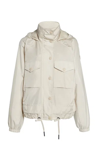 Moncler Grenoble Nor Tech-nylon Jacket In White