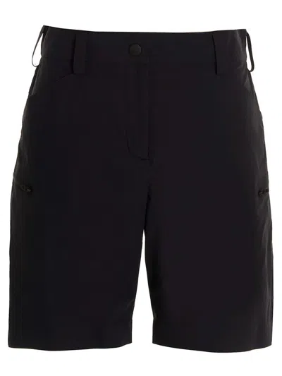 Moncler Grenoble Nylon Bermuda Shorts In Black