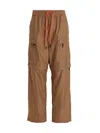 Moncler Nylon Cargo Pants With Drawstring
