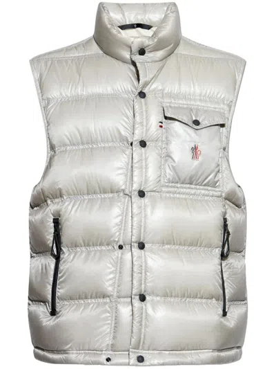 Moncler Grenoble Nylon Jacket With Polyester Lining In Multi
