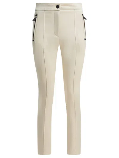 Moncler Grenoble Nylon Pants In White
