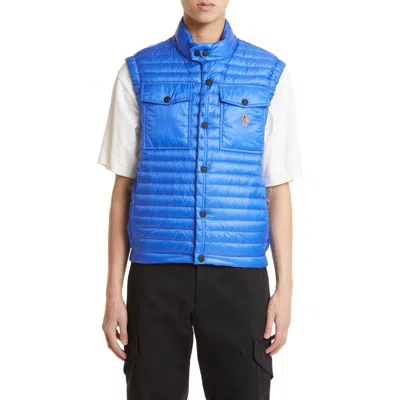 Moncler Grenoble Ollon Water Repellent Down Vest In Multi