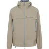 Moncler Shipton Zip-up Jacket In Beige