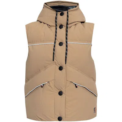 Moncler Grenoble Outerwears In Beige