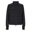 Moncler Araripe Mid Layer Quilted Down Jacket In Black