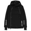 Moncler Staz Tech Gore-tex Ski Jacket In Black