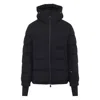 Moncler Grenoble Isorno Hooded Down Ski Jacket Clothing In Black