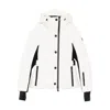 Moncler Hooded Belted Jacket In Multi