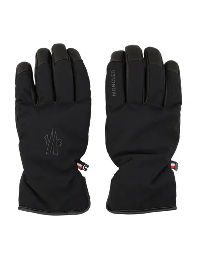 MONCLER MONCLER GRENOBLE PADDED SOFT SHELL GLOVES
