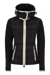 Moncler Grenoble Women Padded Sweatshirt With Hood And Zip