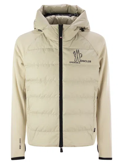 MONCLER MONCLER GRENOBLE PADDED SWEATSHIRT WITH ZIP