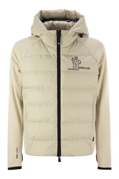 MONCLER MONCLER GRENOBLE PADDED SWEATSHIRT WITH ZIP