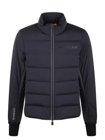 Moncler Gray Pocol Mid Layer Down Jacket In Grey