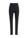 Moncler Technical Jersey Leggings In Black