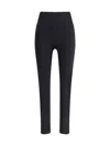 Moncler Technical Jersey Leggings In Black