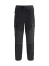 Moncler Grenoble Polartec Sports Pants In Black