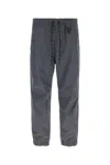 Moncler Logo-embossed Track Pants In Grey