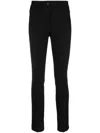 Moncler Grenoble Slim Fit Stretch Trousers In Black