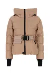 Moncler Grenoble Pastel Pink Nylon Bouquetin Down Jacket In Pink