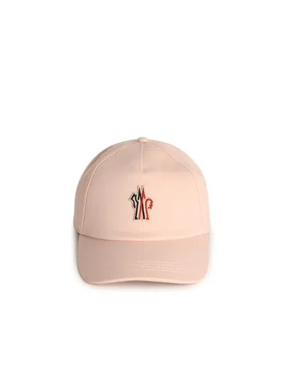 Moncler Grenoble Pink Cotton Cap Women