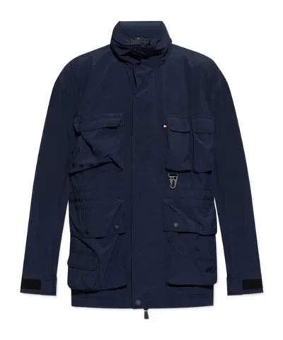 Moncler Grenoble Pocket Detailed Jacket In Blue
