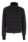 Moncler Alpine Explorer Mini Down Jacket In Grey
