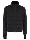 Moncler Alpine Explorer Mini Down Jacket In Grey