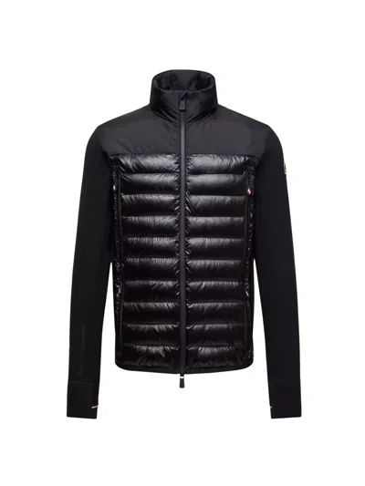 Moncler Grenoble Polartec Padded Sweatshirt In Black