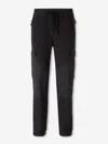 Moncler Grenoble Polartec Sports Pants In Black