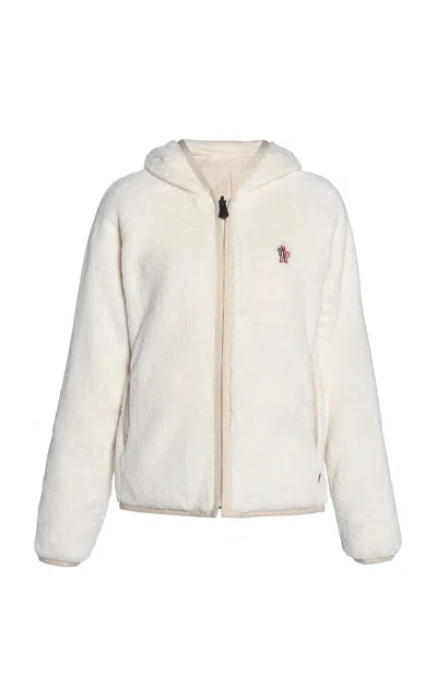 Moncler Grenoble Polartec® Zip-up Jacket In Neutral