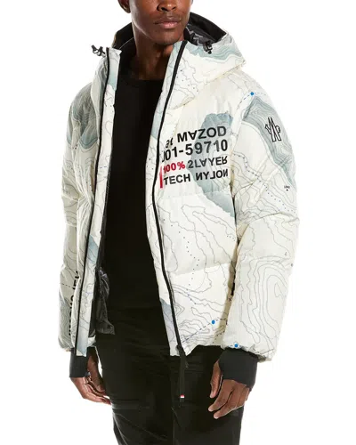 Moncler Grenoble Puffer Down Jacket In White