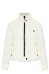 Moncler Grenoble Quilted Cardigan In White
