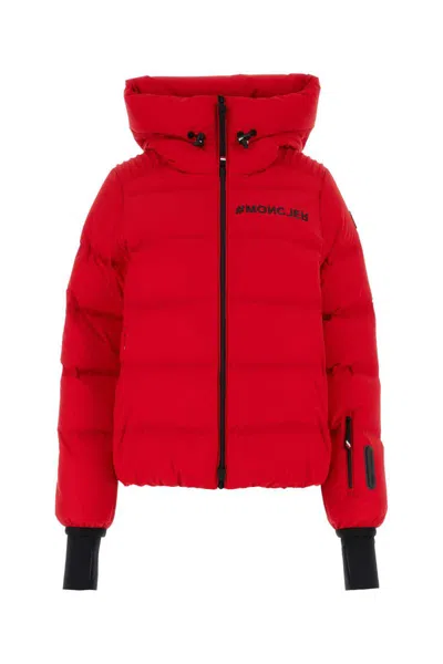 Moncler Grenoble Quilts In Red