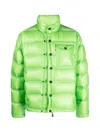 Moncler Men's Grenoble Raffort Down Jacket In Green
