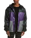 Moncler Peyrus Hooded Sports Jacket In Purple
