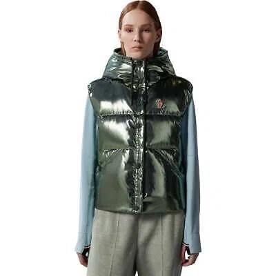 Pre-owned Moncler Grenoble Ramees Vest - Women's Green, M