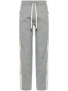 Moncler Logo-patch Track Pants In Grey