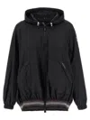 Moncler Samedans Casual Jackets And Parka Black