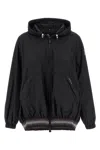 Moncler Samedans Casual Jackets And Parka Black