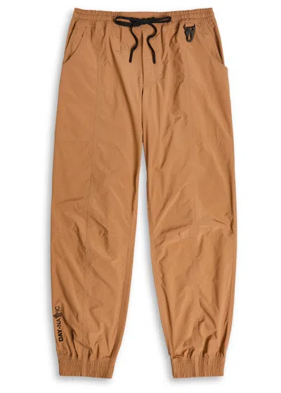 Moncler Grenoble Shell Trousers In Brown