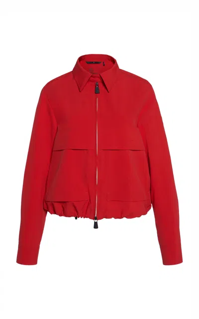 Moncler Grenoble Shirt Jacket In Red