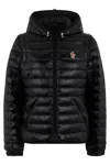 Moncler Grenoble Polyamide Down Jacket In Black