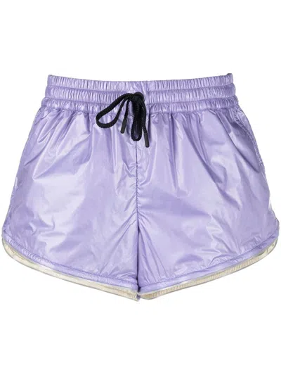 Moncler Grenoble Short In Purple