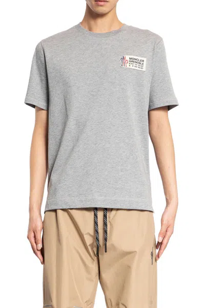 Moncler Grenoble Short Sleeves In Grey